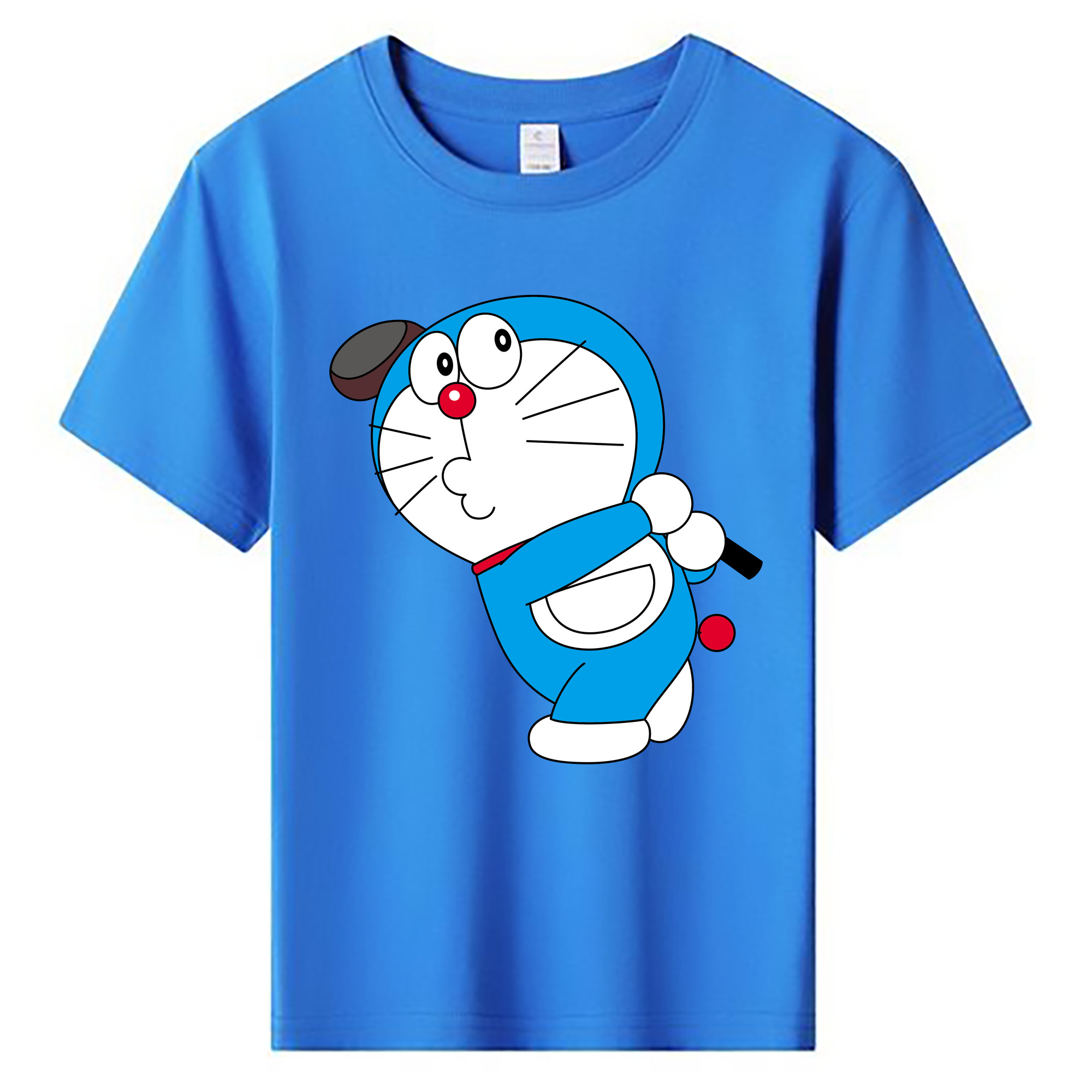 （画像用） ドラえもん Doraemon 綿100％キッズTシャツ（フロントプリント）